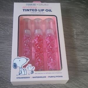 Peanuts x Celavi Tinted Lip Oil Set